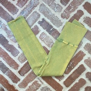 NWOT Free People Happiness Runs 7/8 Leggings - Size M/L - Sparkling Citrus